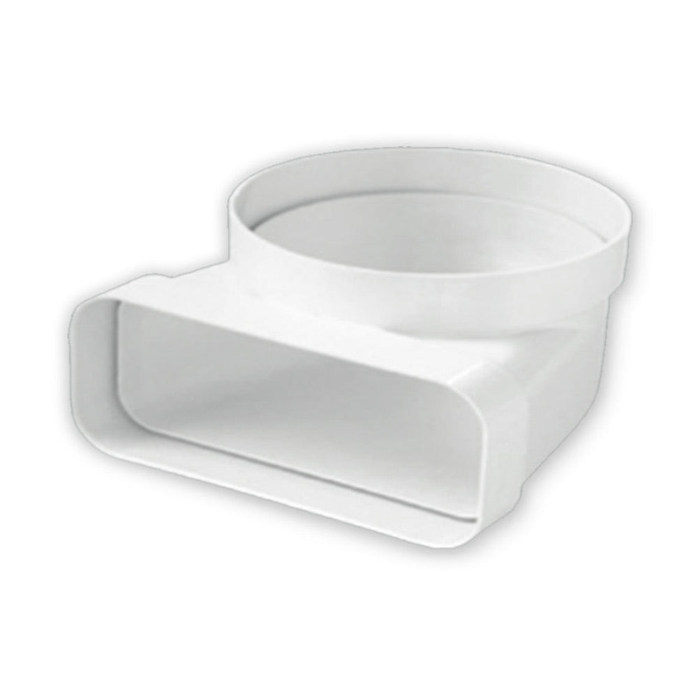 Sirius Vertical 150mm Round to 220x90mm Rectangular Duct Adapter (SPS